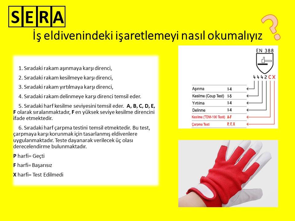 İŞ ELDİVENİNDEKİ İŞARETLEMEYİ NASIL OKUMALIYIZ?
